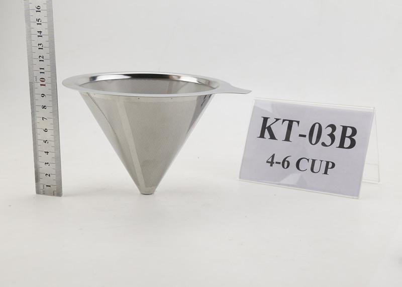 Quality Portable Flexible Stainless Steel Coffee Dripper For Chemex , Free Sample wholesale
