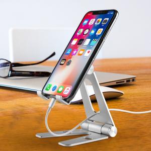 Quality COMER Universal Portable Desktop Cell Phone Desk Stand Holder Smartphone adjustable Mount Support For Tablet PC wholesale