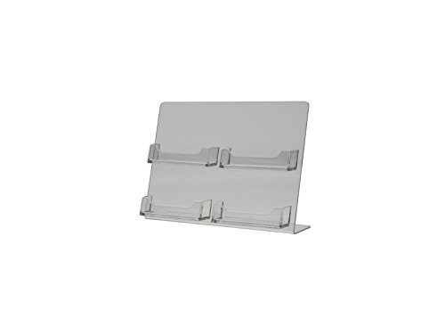Quality Exquisite Workmanship Acrylic Clear Board Counter Plastic Card Display Stands wholesale