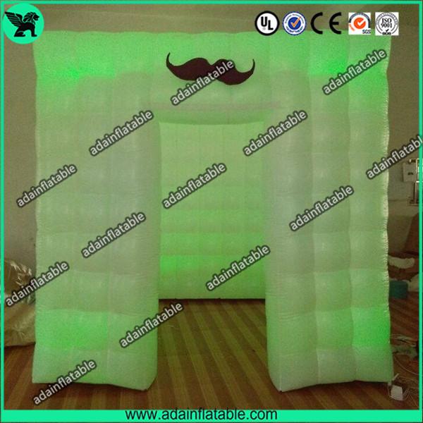 Cheap Hot Sale 2.5*2.5*2.5 PVC Inflatable Photo Booth For Wedding Event Decoration for sale