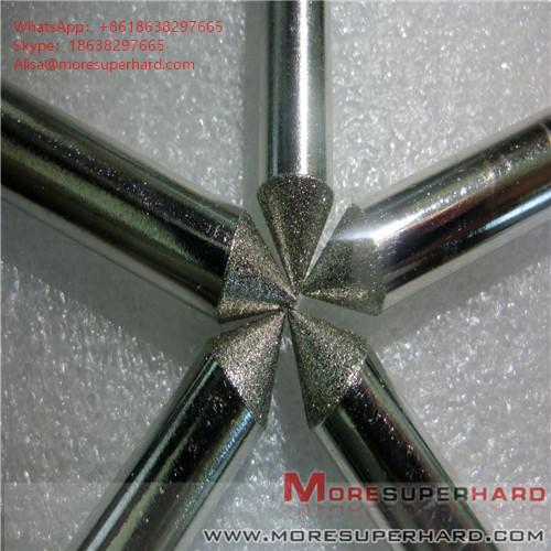Quality Carbide processing by electroplating diamond grinding head Alisa@moresuperhard.com wholesale