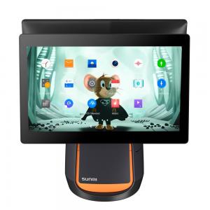 Quality Shopping Mall 15.6 Inch 2GB+16GB Android Tablet POS System With Printer wholesale