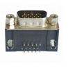 Buy cheap Male Right Angle D Sub Connector HDR 15 Pin for RRU equipment and Electric tilt from wholesalers