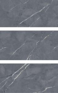 Quality Full Body Grey Polished Marble Tiles 10mm Thickness Wear - Resistant For Living Room wholesale