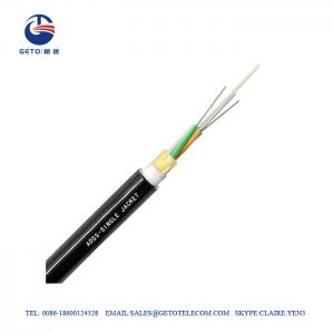 Quality Single Mode ADSS G657A 96 Cores ITU Flat Drop Cable wholesale