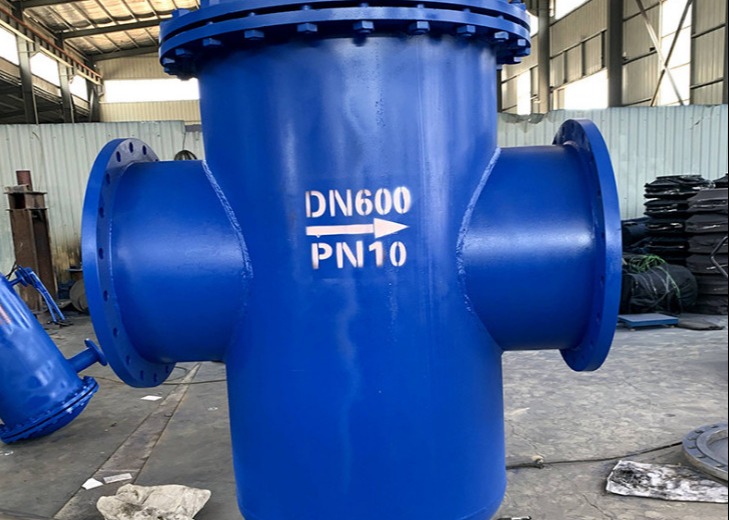 Quality DN500 60 Mesh Pipeline Water Treatment Stainless Steel Basket Filter wholesale