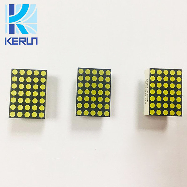 Quality 1.9mm Micro Dot Matrix 5x7 LED Display 2.5mm Pixel Pitch Multi Color wholesale