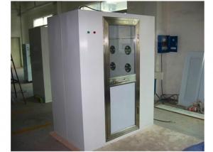 Quality Power Coated Steel Cleanroom Air Shower With PLC Control System wholesale