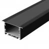 Buy cheap 50x35mm LED Drywall Channel , Silver Aluminium Profile For LED Lighting Strip from wholesalers