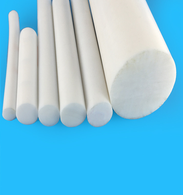 China Non Viscous Virgin PTFE Extruded Rods Stock Self Lubricating on sale