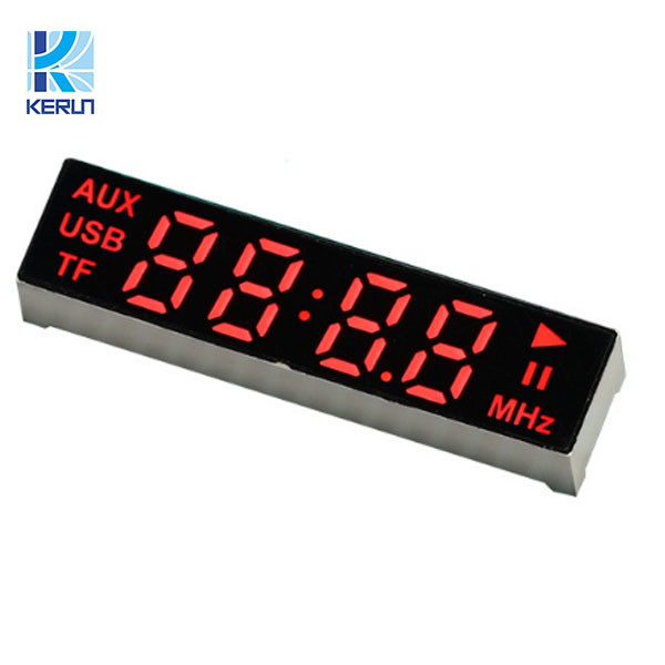 Buy cheap Super Red Color Custom 7 Segment LED Display For Audio Equipment from wholesalers