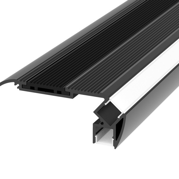 Quality Baseboard Lighting Plasterboard LED Profile Strip For Wardrobe Office Cupboard wholesale
