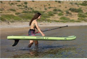 Quality Green 275*76*12CM All Round Inflatable SUP Board wholesale