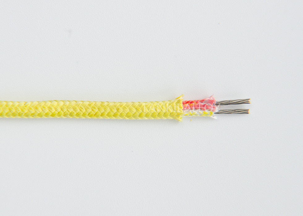 Quality Copper / Constantan Type T Thermocouple Extension Wire With Fiberglass PVC PTFE Insulation wholesale