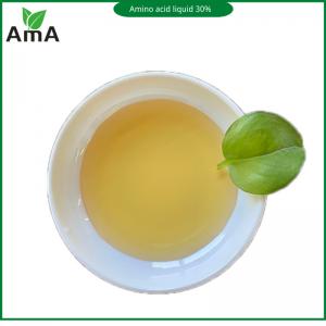 Quality Organic Amino Acid Liquid Fertilizer Vegetable source Amino Acid Clear Yellow Liquid 30% wholesale