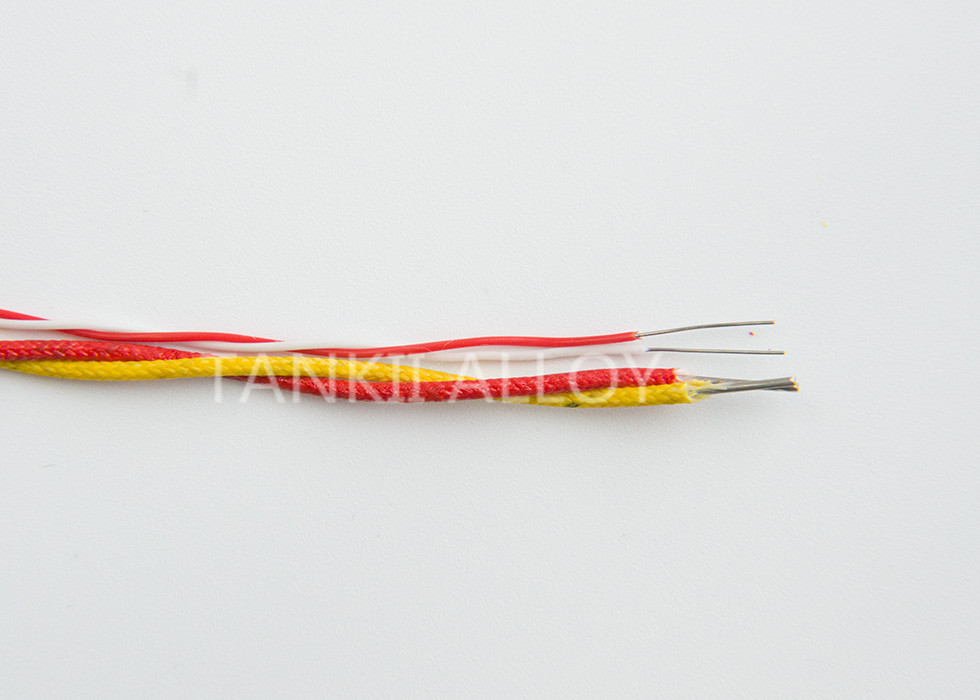 Quality ANSI Standard Thermocouple Cable Wire KX JX TX Type 2 Conductors NiCr-NiAl wholesale