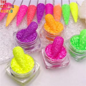 China Matte Neon Chunky Mix Glitter For Card Making Cosplay Costume Making on sale