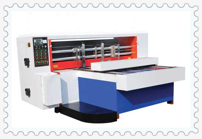 Quality Semi-automatic rotary die cutter machine with chain feeding factory wholesale
