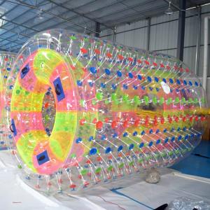 Quality 0.8mm/1.0mm Thick PVC Material Inflatable Water Roller For Commercial Use wholesale