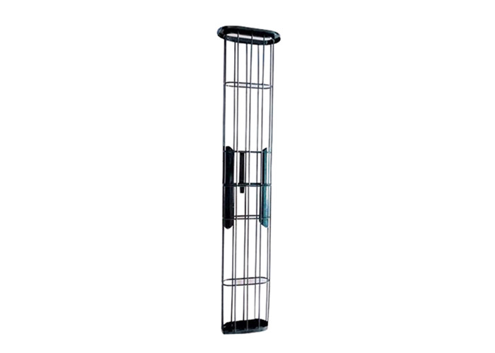 2000mm ISO9001 Silicone Coated Stainless Steel Filter Cage