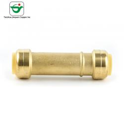 China 1/2 Inch CW617N CW614N Material Brass Slip Coupling Push Fit Fitting for sale