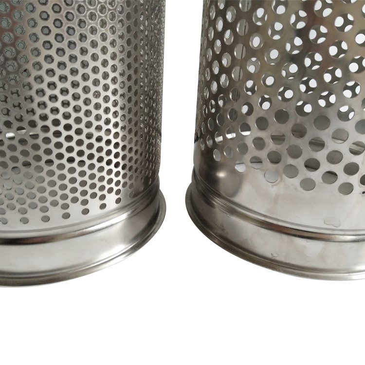Quality Straight Tube 2 Size 2205 Mesh Filter Basket Strainer wholesale