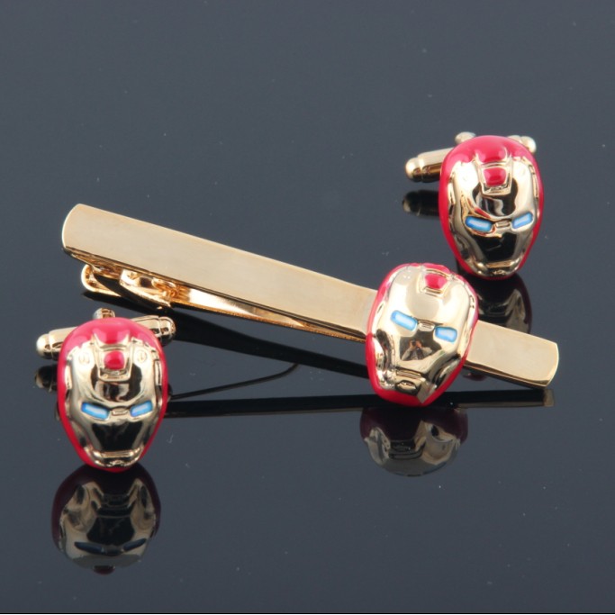 Quality 2014 Gold plated cheap tie clip with custom logo wholesale