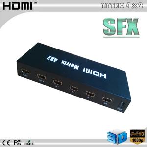 Quality hdmi matrix switcher 4x2 wholesale
