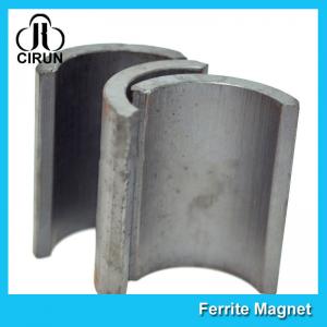 Quality Industrial Ferrite Arc Magnet For Treadmill Motor / Water Pumps / Dc Motor wholesale