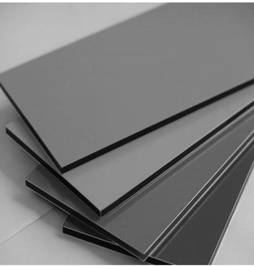 Buy cheap 3mm 4mm 5mm Silver Metallic Wall Cladding Aluminum Composite Panel from wholesalers