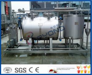 Quality 10tph Split Type Semi Auto CIP Cleaning System With SUS304 SS316 Material wholesale