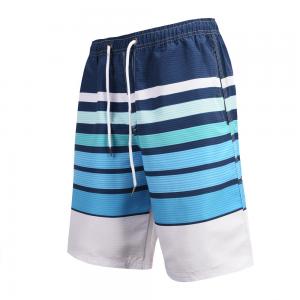 Quality Casual Men's Discoloration Stripes  S surf swim shorts wholesale