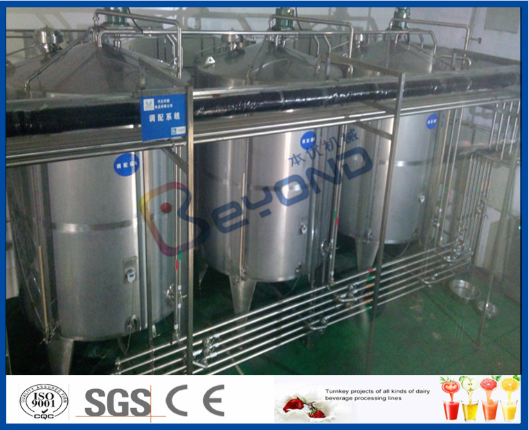 Quality 8000 - 10000BPH Functional Beverage Soft Drink Production Line With Bag Type Duplex Filter wholesale