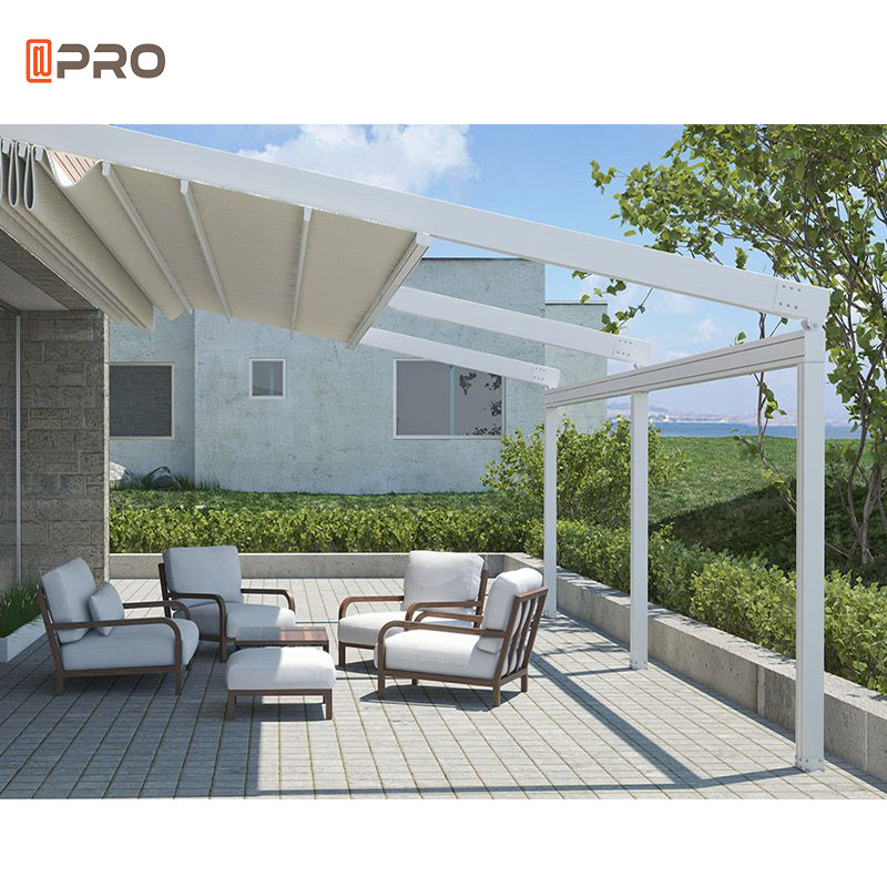 Quality Flexible Outdoor Patio Retractable Aluminum House Awnings Modern Motorized wholesale