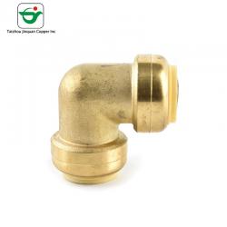 China 200psi HPB58-3A CW614N Brass Pipe Elbow Push Fit Fitting for sale
