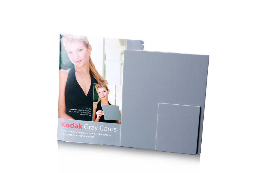 Quality Reflective 18 Grey Card Charts High Resolution Photographic Paper By Kodak wholesale
