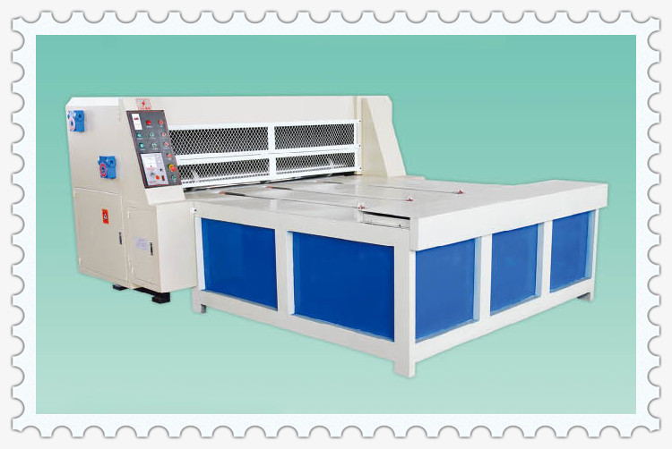 Quality corrugated cardboard Semi-automatic rotary die cutter machine with chain feeding exporter wholesale