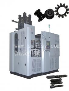 China PLC Omron Power 58KW Rubber Injection Moulding Machine 400 Tons High Performance on sale
