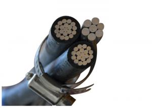 China 10KV Aerial ACSR Conductors Aerial Bundled Cable Steel Core Aluminium XLPE Insulated on sale