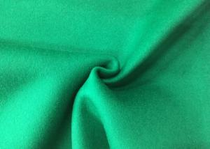 Quality Pure Green Double Layer Fabric , Wool Felt Fabric Various Design Comforcable wholesale