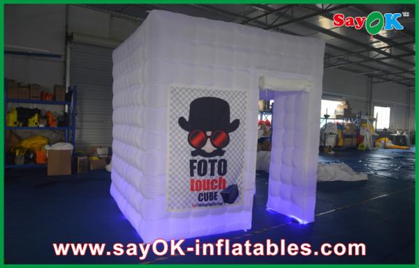 Cheap Inflatable Photobooth Attractive Printing Logo Diy Photo Booth For Party / Graduation for sale