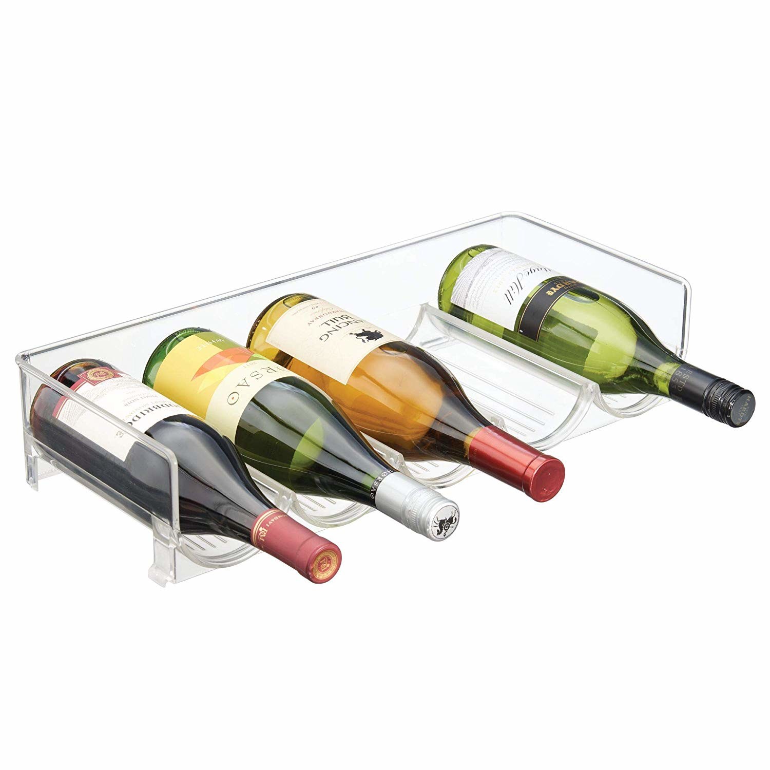 Quality BPA Free Plastic Stackable Wine Rack wholesale