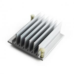 Quality Anodizing Clear Aluminum Extruded Heat Sink With Pin Fin Anti Oxidation wholesale