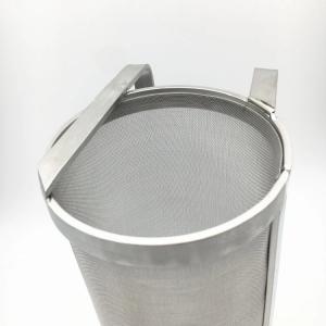 Quality 31cm Diameter X 29cm Height Stainless Steel 304 Beer Hop Spider Filter wholesale