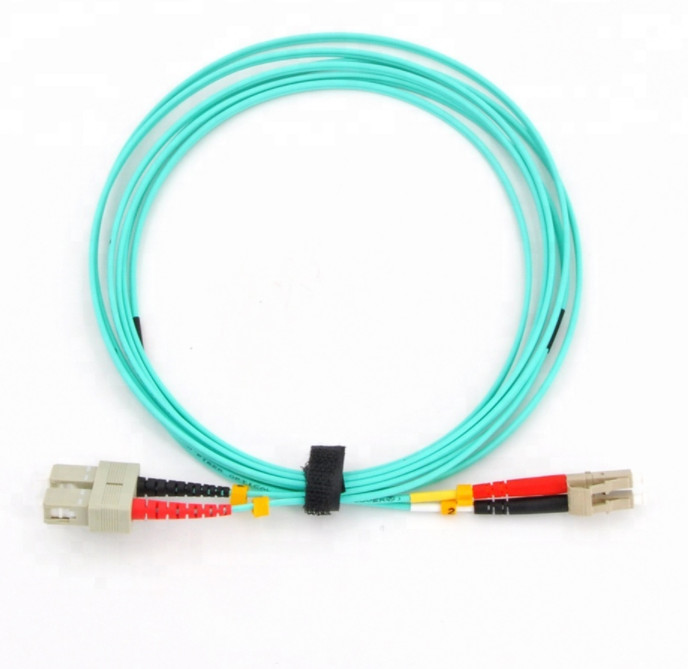 Quality Low Loss SFP Transceiver Module OM3 DX 3m PVC Sc-Lc Fiber Optical Patch Cord wholesale