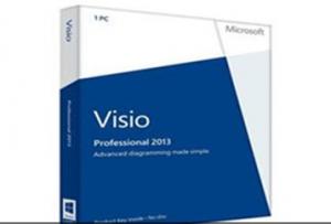 China Geninue Software Key Codes Microsoft Office Visio Professional 2013 Product Key on sale