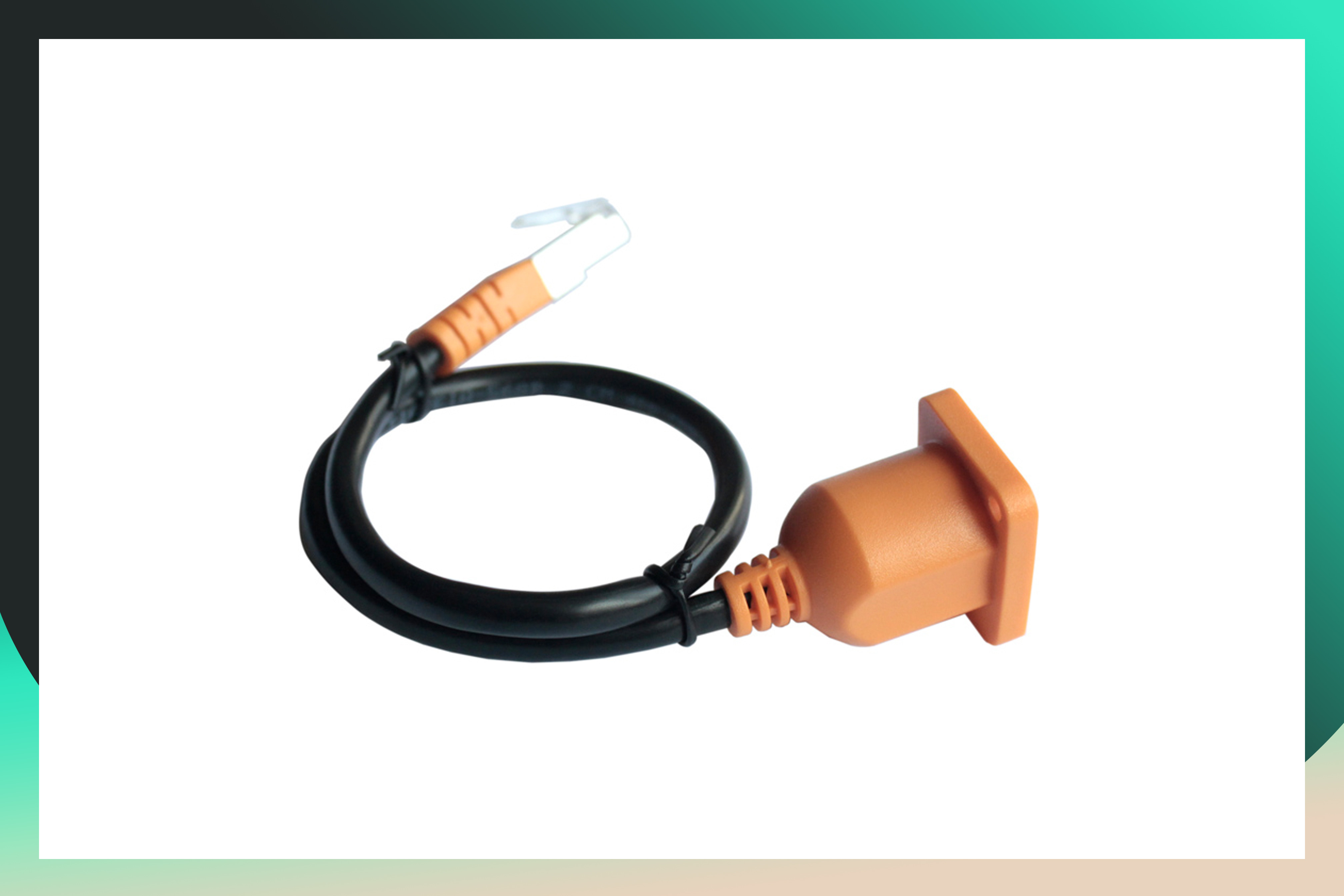 Quality Pure Copper RJ45 Patch Cable Extension Line With Ear Fixed With Screw Hole Male wholesale
