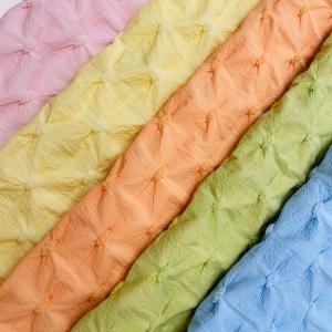 China Breathable 57 inch Jacquard Woven Fabric 150-280gsm Bubble Knit Fabric on sale