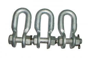 Quality Bolt Type Galvanized Anchor Shackle For Fiber Cable wholesale