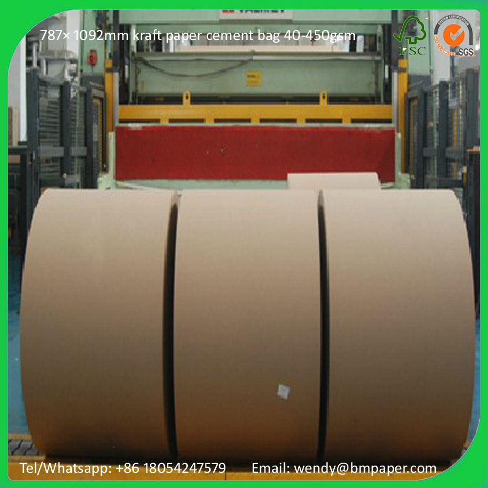 Quality BMPAPER Cheap Price Kraft Liner for cement bags wholesale